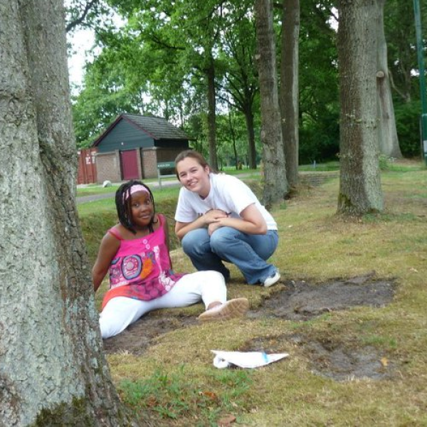 GLBL student with young person